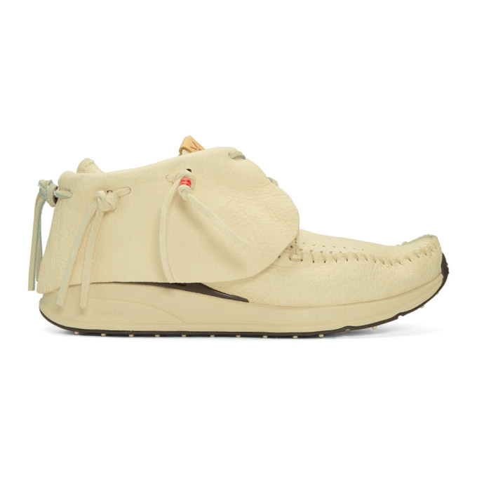 Visvim Off-White FBT Moccasins