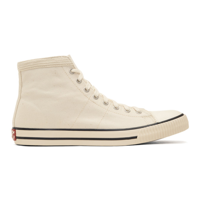Visvim Ivory Keifer High-Top Sneakers