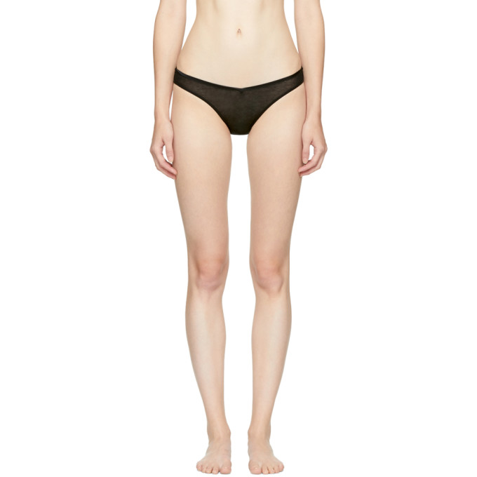 ARAKS ARAKS BLACK ODETTE BRIEFS