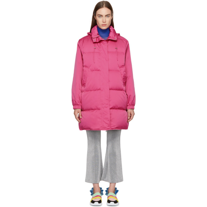 Emilio Pucci Pink Down Puffer Coat