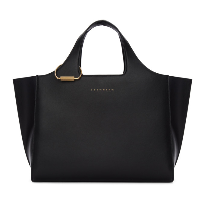 Victoria Beckham Black Newspaper Bag