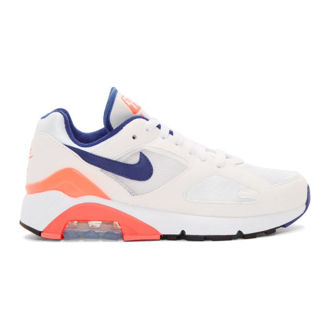 Nike White Air Max 180 Sneakers