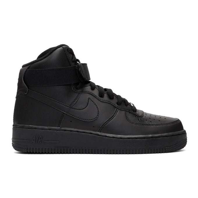 Nike Black Air Force 1 High '07 Sneakers