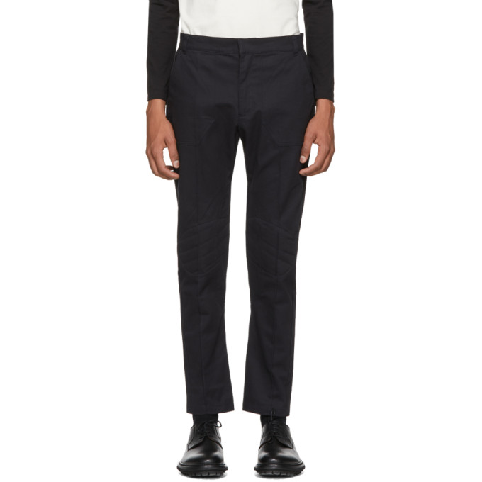 St-Henri SSENSE Exclusive Black Racing Trousers - 181034M191002