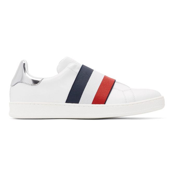 Moncler White Alizee Sneakers