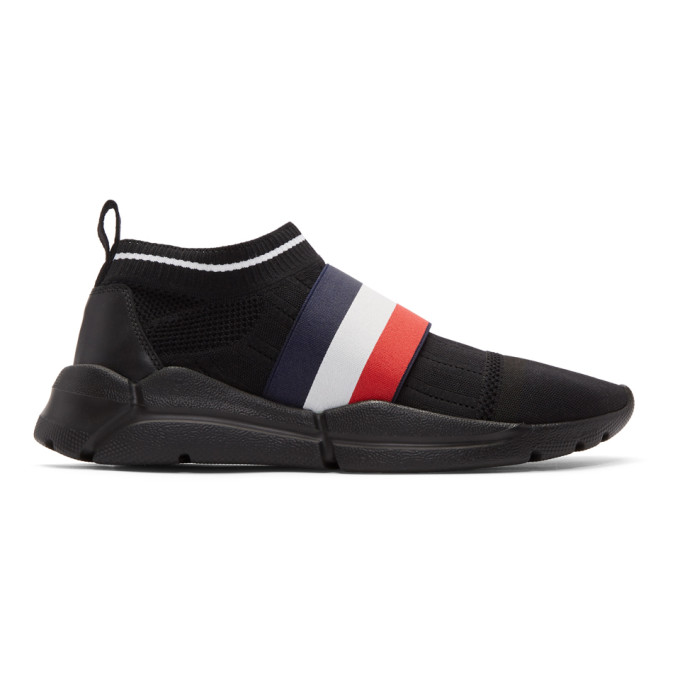 Moncler Black Adon Sneakers