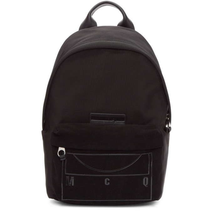 McQ Alexander McQueen Black Classic Backpack