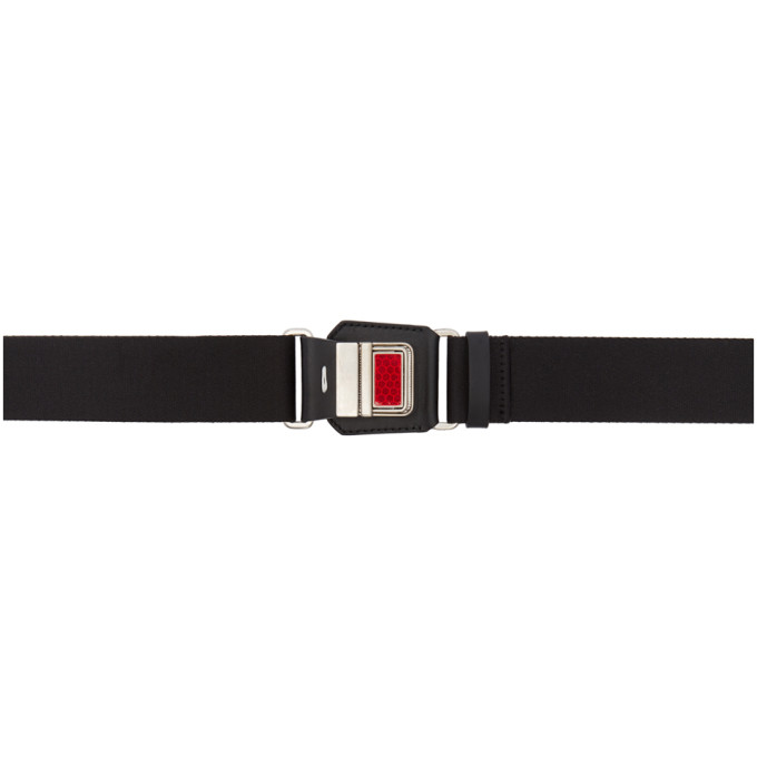 Maison Margiela Black Buckle Belt