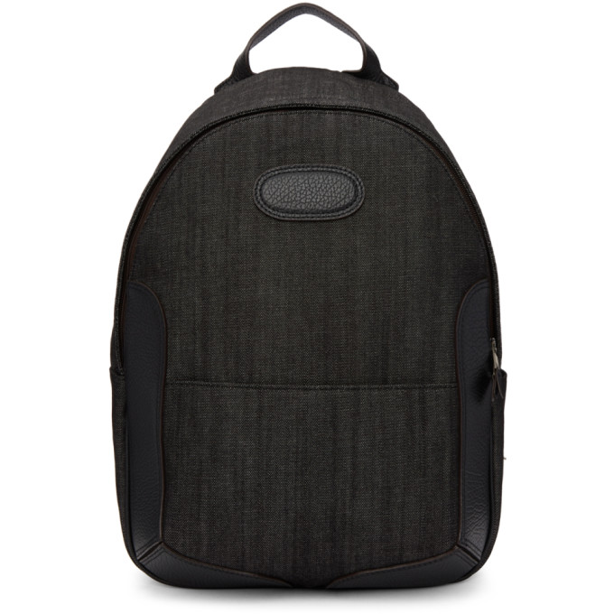 Maison Margiela Black Denim Backpack