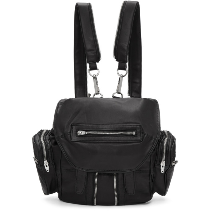 Alexander Wang Black Mini Marti Backpack