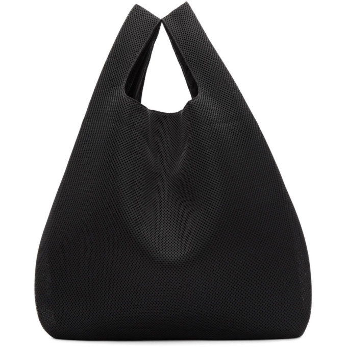 MM6 Maison Martin Margiela Black Mesh Shopping Tote