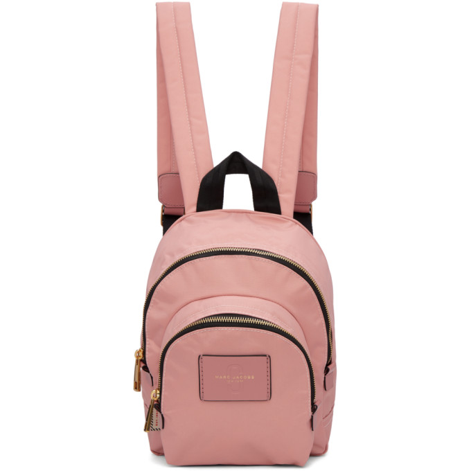 Marc Jacobs Pink Mini Double Backpack