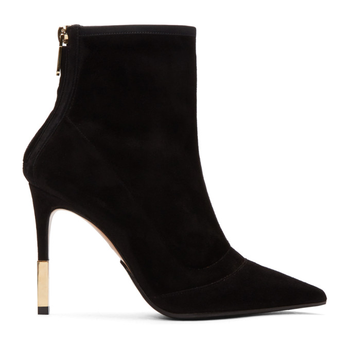 Balmain Black Blair Ankle Boots
