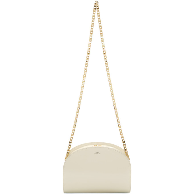 A.P.C. White Luna Bag