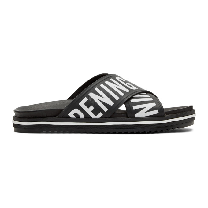 Opening Ceremony Black Logo Slides
