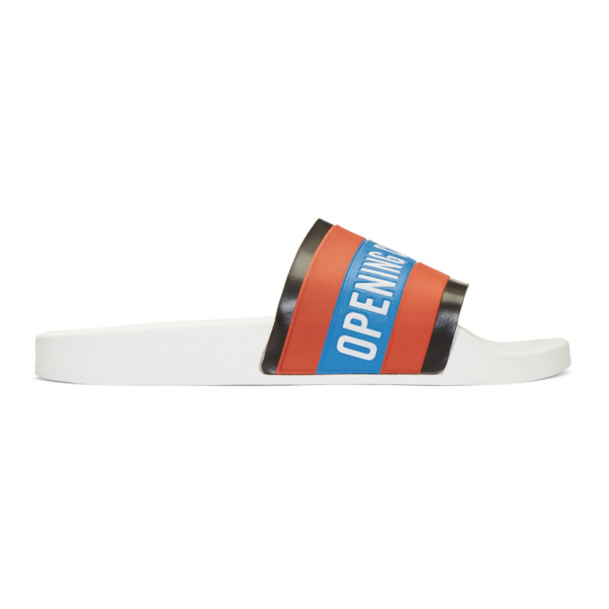 Opening Ceremony White Logo Slides