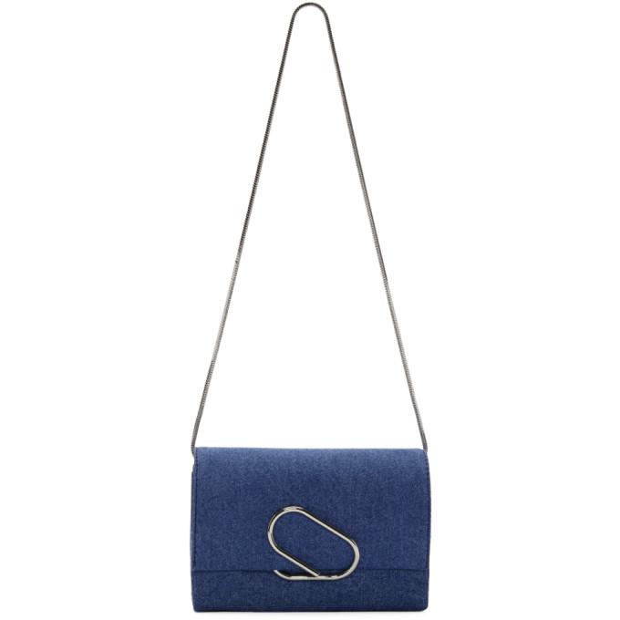3.1 Phillip Lim Blue Denim Alix Crossbody Bag