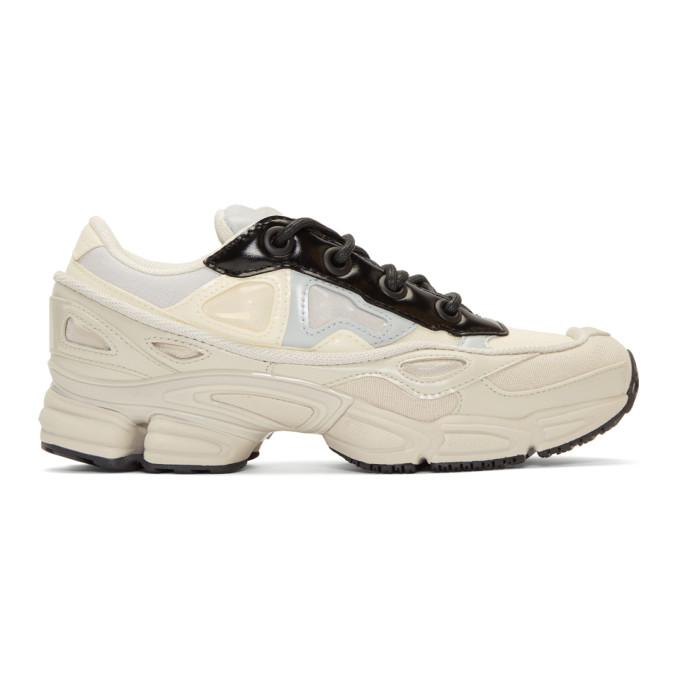 Raf Simons White & Grey adidas Originals Edition Ozweego III Sneakers