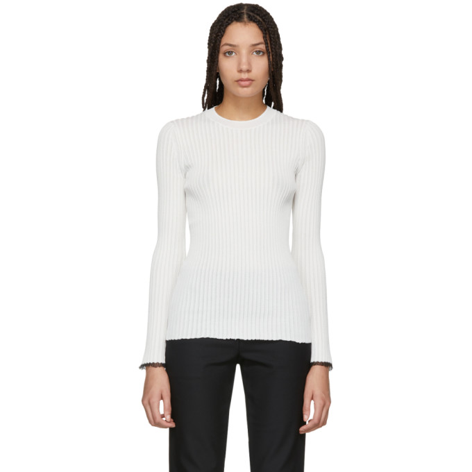 Proenza Schouler Off-White Lightweight Knit Sweater