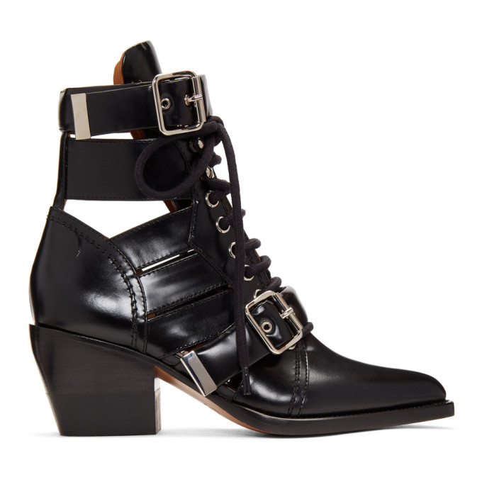 Chloe Black Medium Rylee Boots