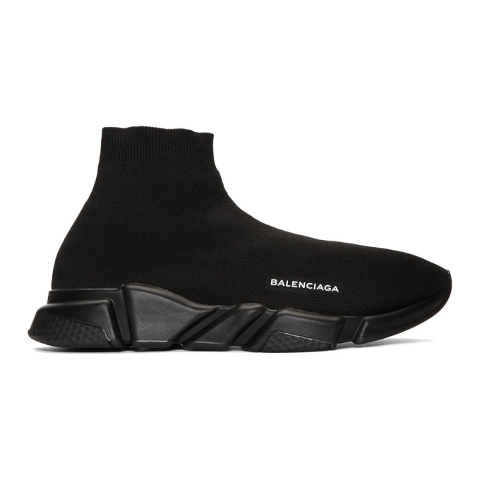 Balenciaga Black Speed Sneakers