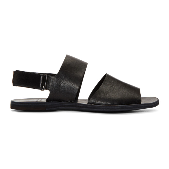 Officine Creative Black Fira 6 Sandals