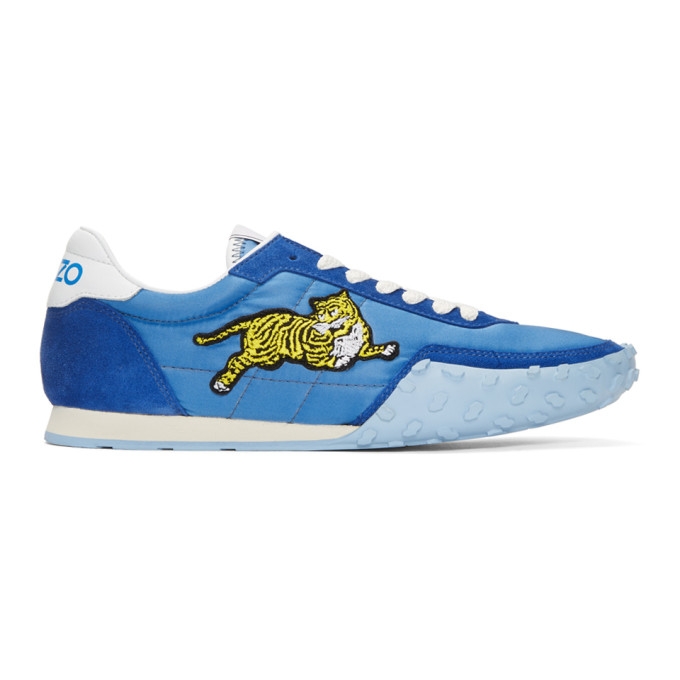 Kenzo Blue 'Kenzo Move' Sneakers