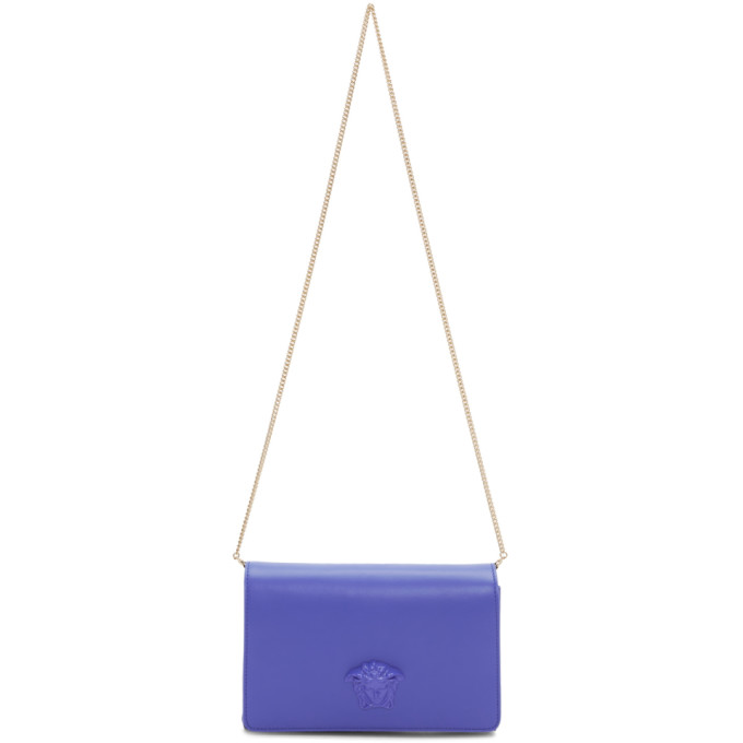 Versace Blue Palazzo Sultan Bag