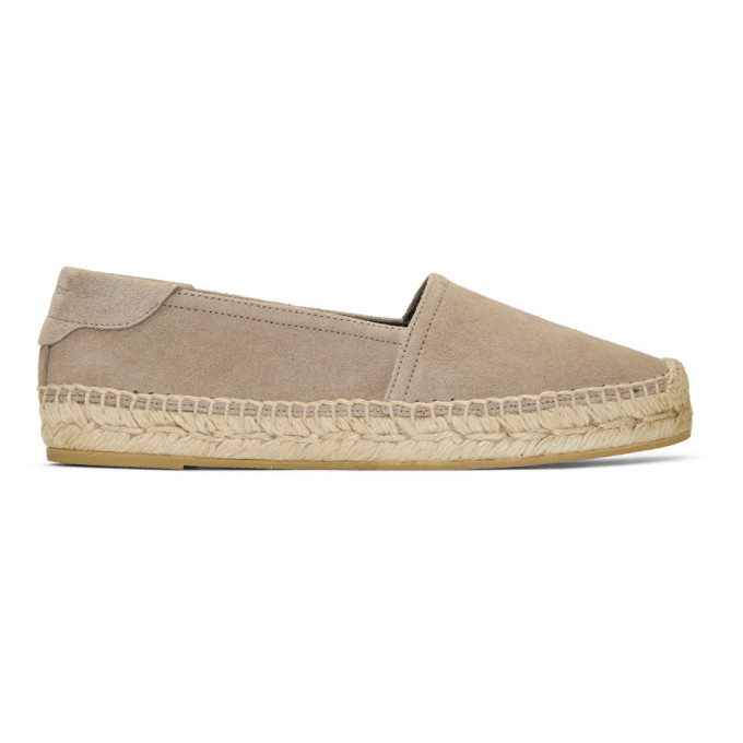 Saint Laurent Pink Suede Espadrilles