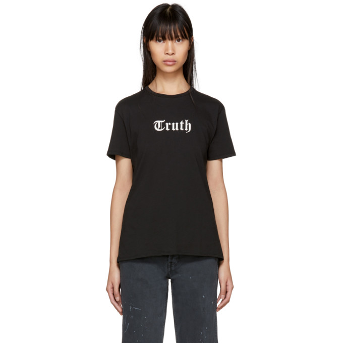 6397 Black 'Truth' Boy T-Shirt - 181446F110005
