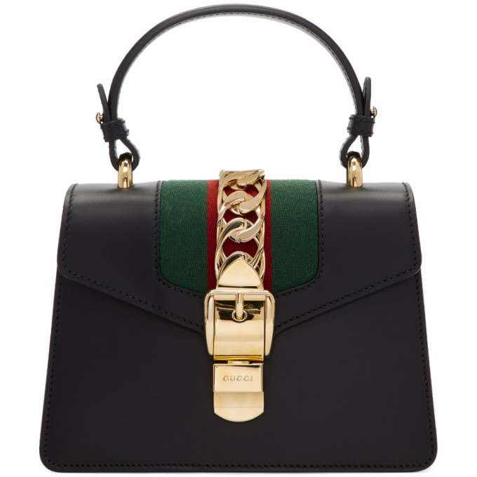 Gucci Black Mini Sylvie Bag
