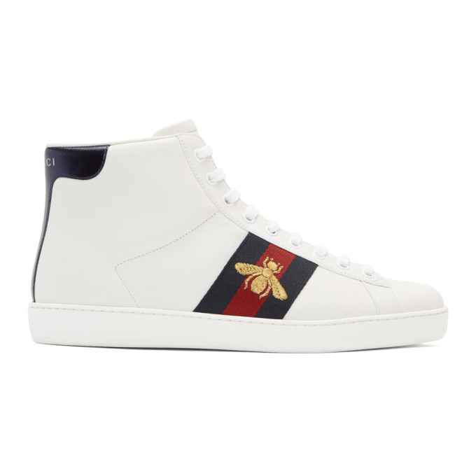 gucci ace high top sneakers