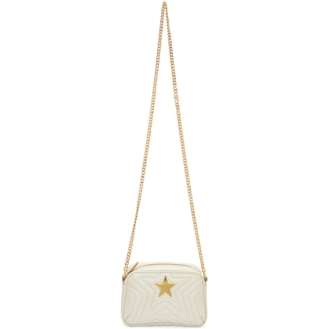 Stella McCartney Ivory Mini Alter Snake Vintage Bag