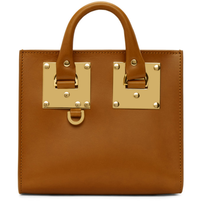 Sophie Hulme Tan Albion Box Tote