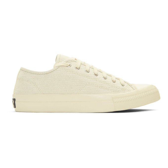 Visvim Beige Skagway Lo Dogi Sneakers