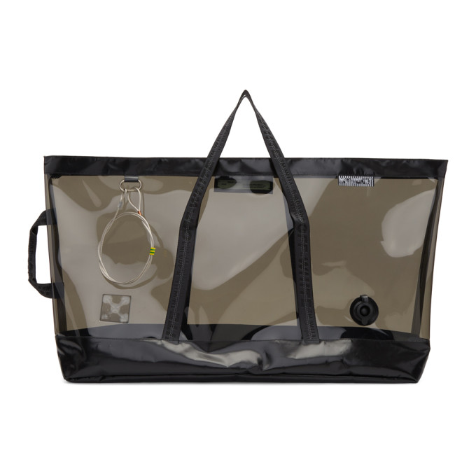 Off-White Black Medium Travel Bag