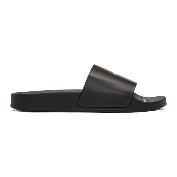 Off-White Black 'Off' Stamp Slides