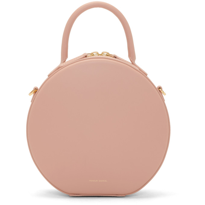Mansur Gavriel Pink Mini Circle Crossbody Bag