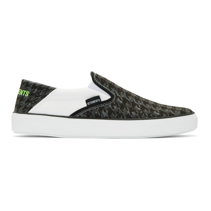 Vetements Black & Grey Babouche Sneakers
