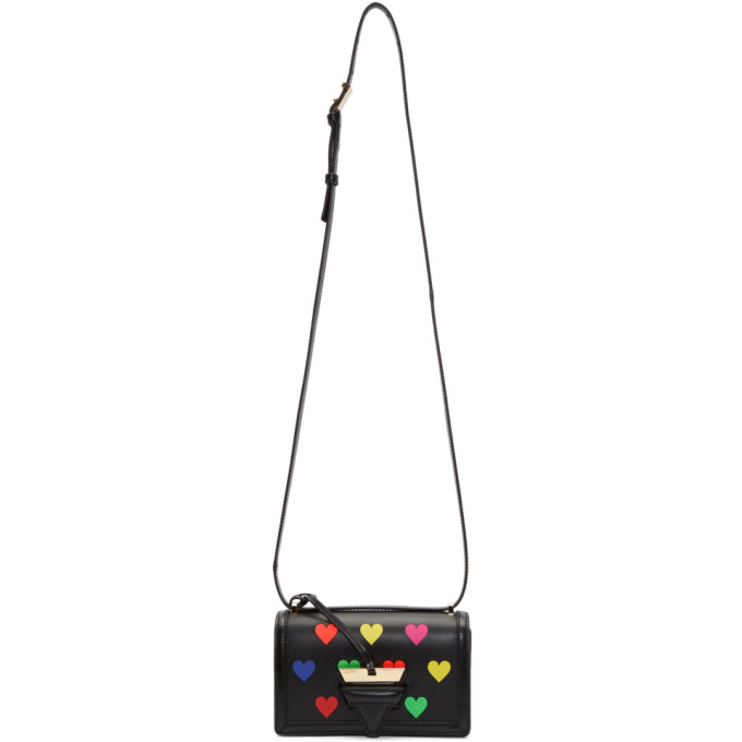 Loewe Black Small Barcelona Hearts Bag