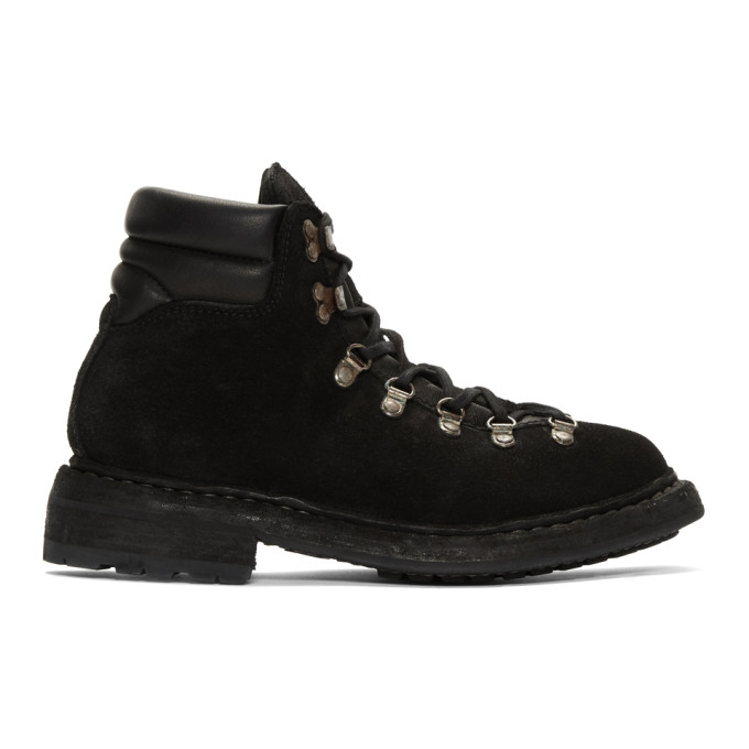 Guidi Black Hiking Boots