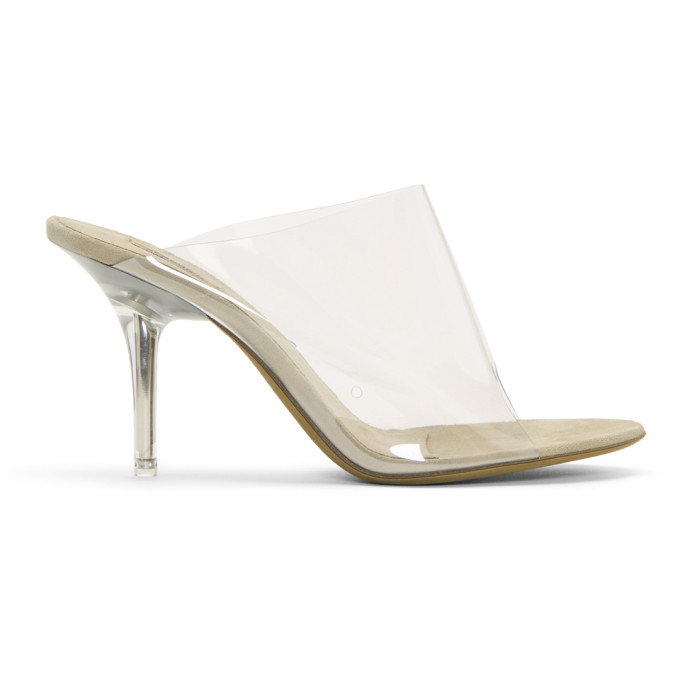 YEEZY Transparent PVC Mules