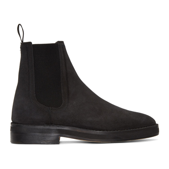 YEEZY Black Chelsea Boots