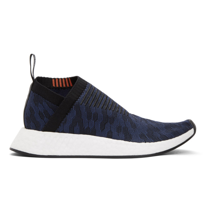 adidas Originals Black & Indigo NMD_CS2 PK Sneakers