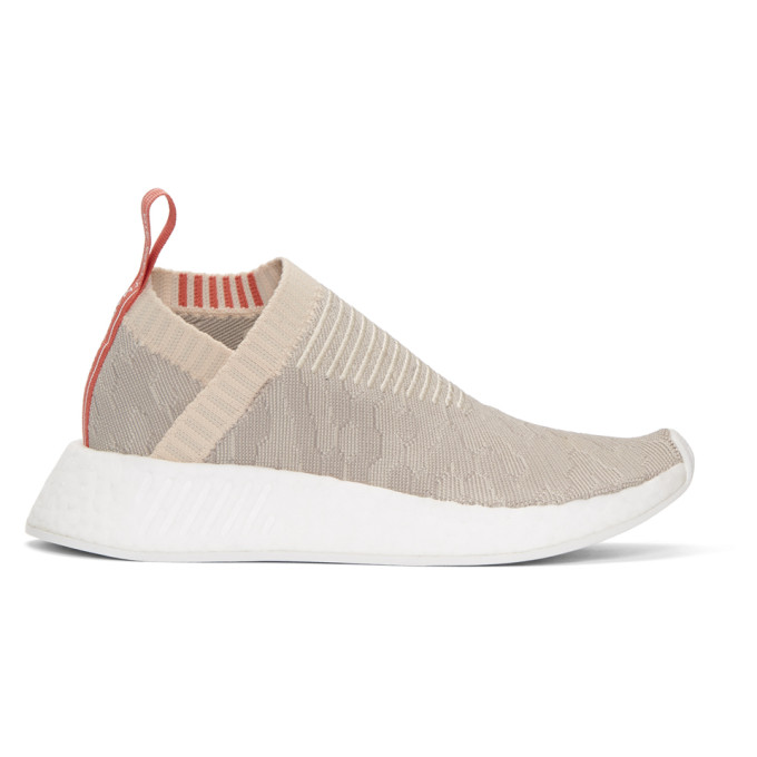 adidas Originals Beige & Grey NMD CS2 PK Sneakers