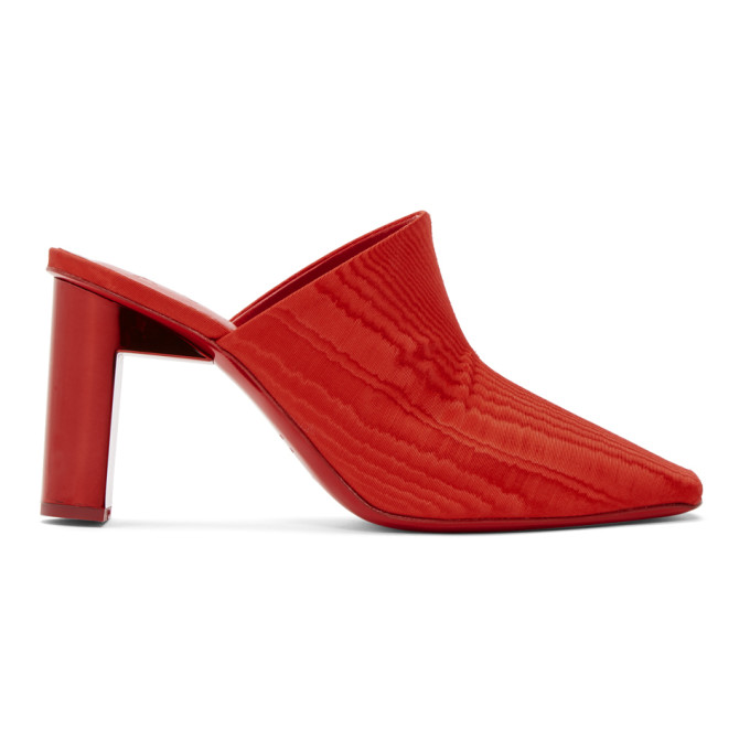 Alyx Red Olga Anklet Heels
