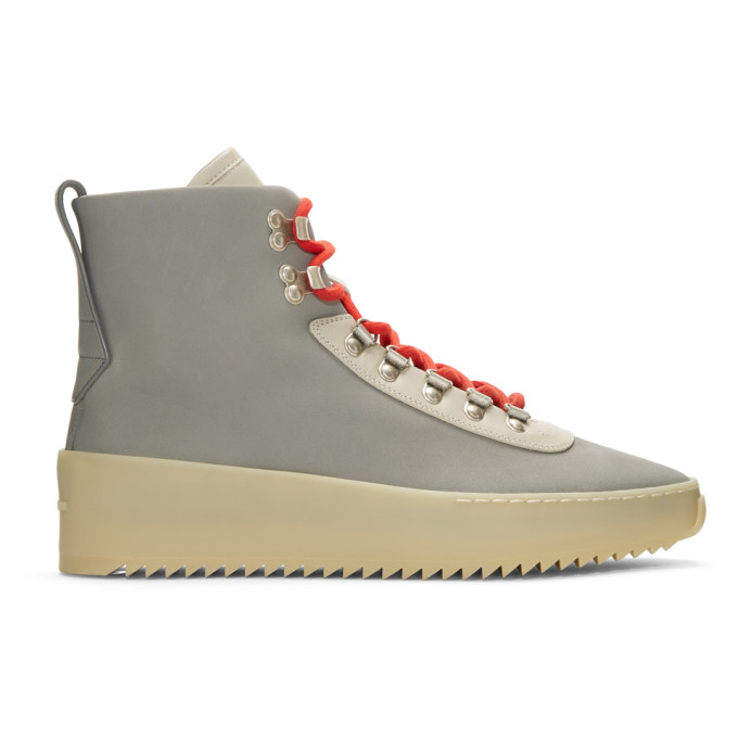 Fear of God Grey & Beige Hiking Boots