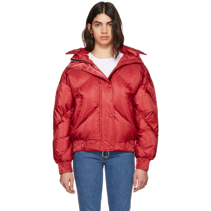 Ienki Ienki Red Dunlop Down Puffer Jacket