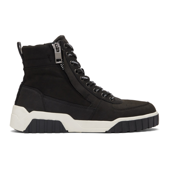 Diesel Black S-RUA MC Sneakers