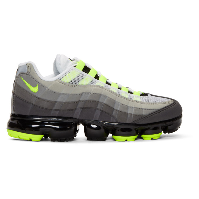 Nike Grey & Black Air Vapormax '95 Sneakers